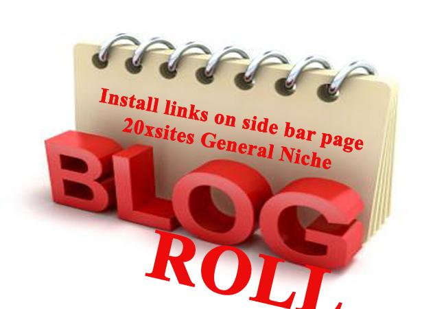 Blogroll Service Installed Links on 50xsites TOP LEVE...