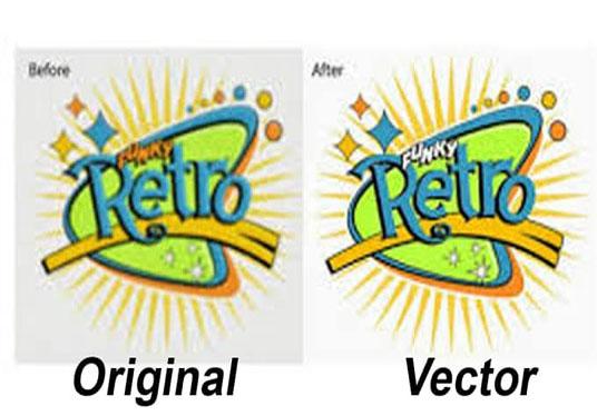 I will convert raster to vector illustration in adobe...