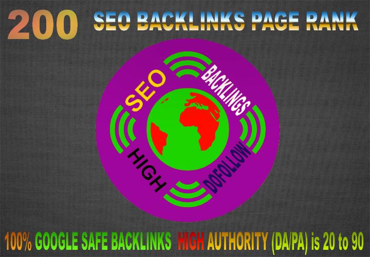 I will do 200 High-quality Backlinks boost your websi...