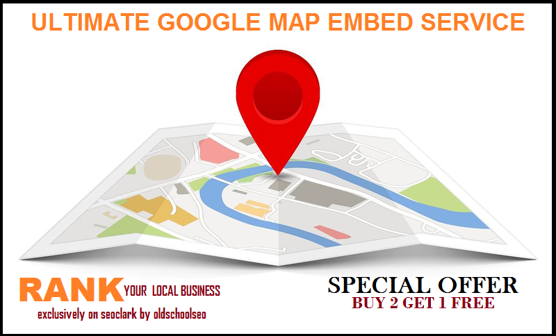 ULTIMATE GOOGLE MAP EMDED into 100 web 2 blog, RANK ...