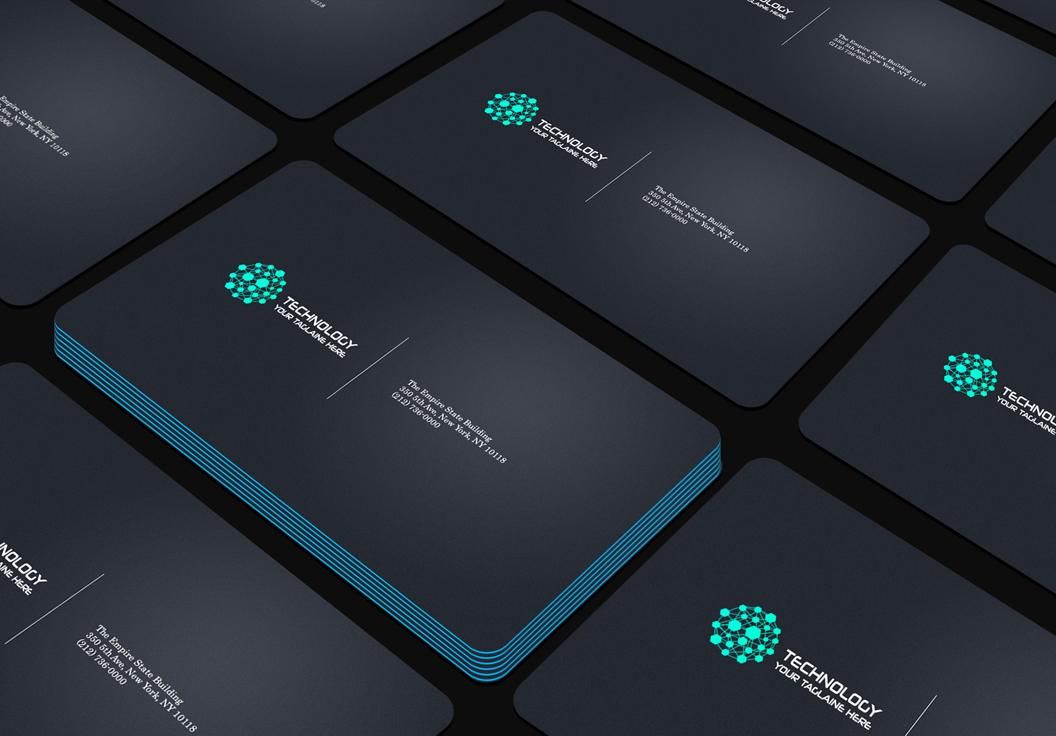 Design a professional business card in 1 day