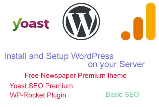 I will Install & Setup WordPress Website on your ...