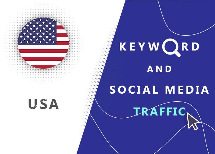 Send 50,000 USA Organic Keyword And Social Media Traf...