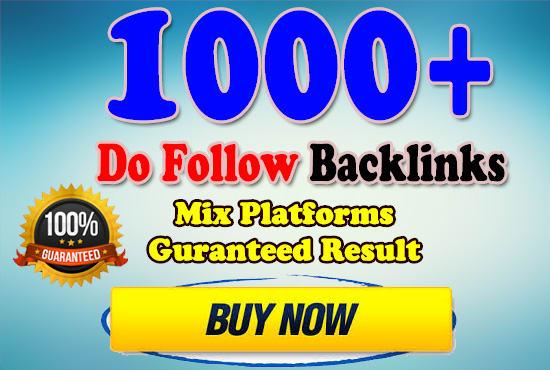 Provide 1000+ Mix Platform Of High Quality backlinks ...