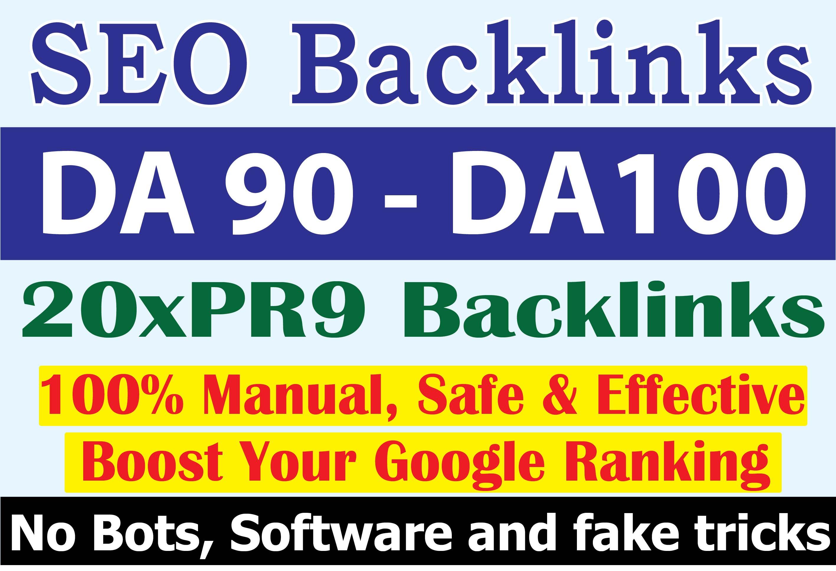 Manually Create 20 DA90 - DA100 High PR and DA Do fol...
