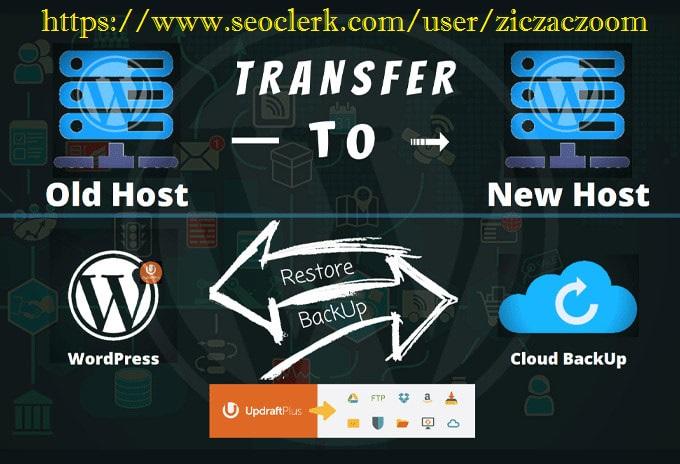 Migrate Clone Transfer Move Wordpress or Html site to...