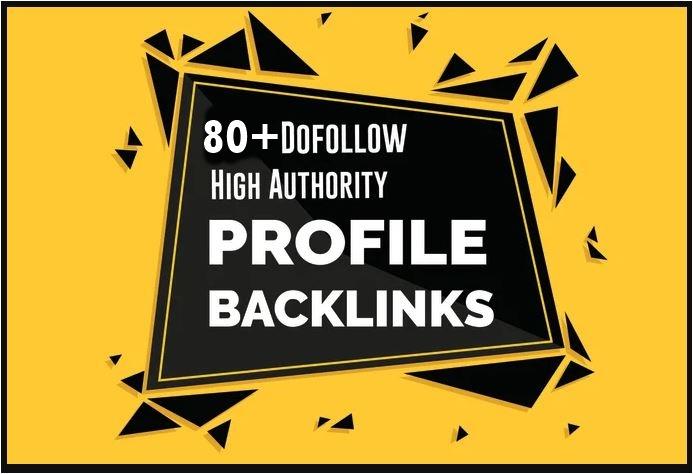 80+ PR9 Dofollow profile backlinks- All Dofollow prof...