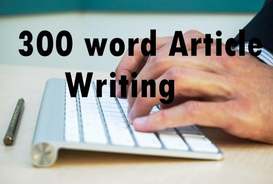 300 word article writing-content writing-blog writing...