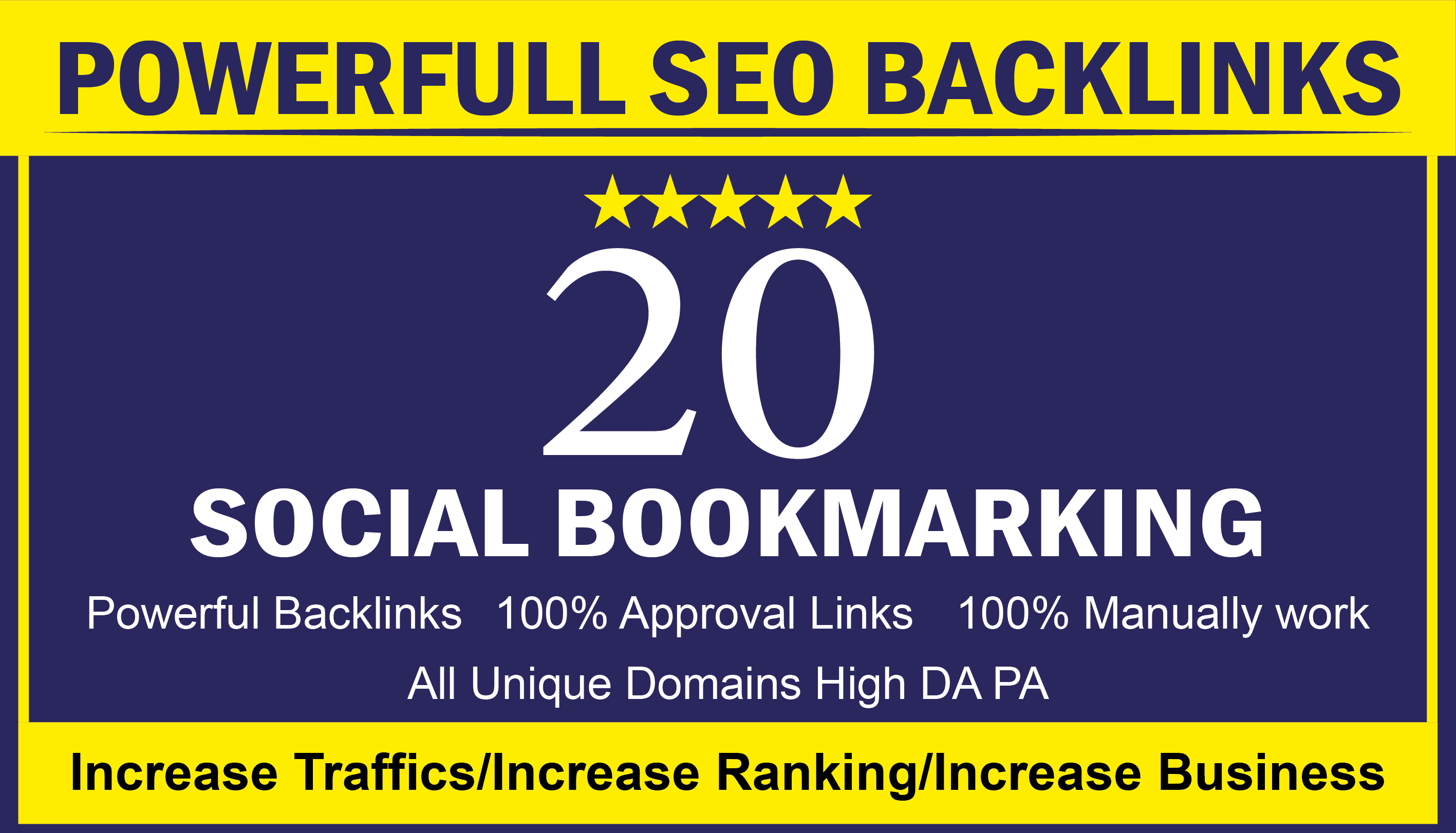 I Will Do 25 High Quality Social Bookmarking To Rank ...