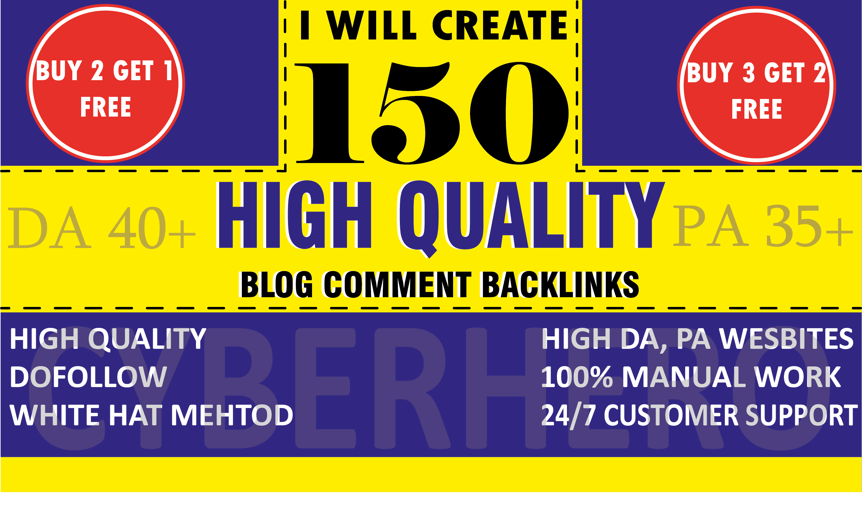 I will Create 150 Unique Dofollow Blog Comments On Ac...
