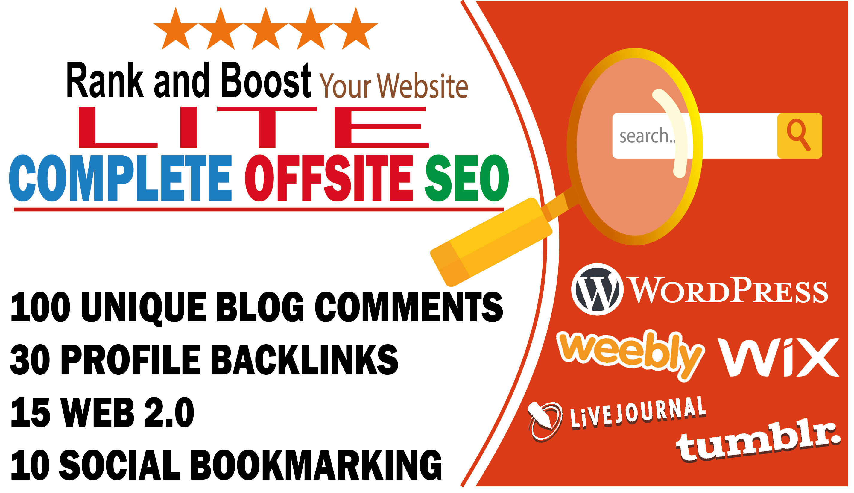 Complete offsite seo lite to rank your business