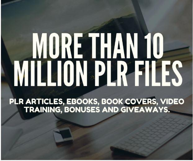 Get Over 10,000,000 PLR Articles, eBooks, Book Cove...
