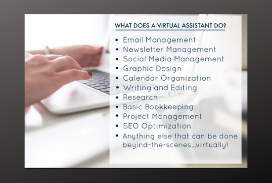 I Will Do Data Entry, Web Search, Typing As Virtual A...