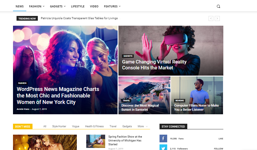 Premium Newspaper Theme with GPL license 100 clean fi...