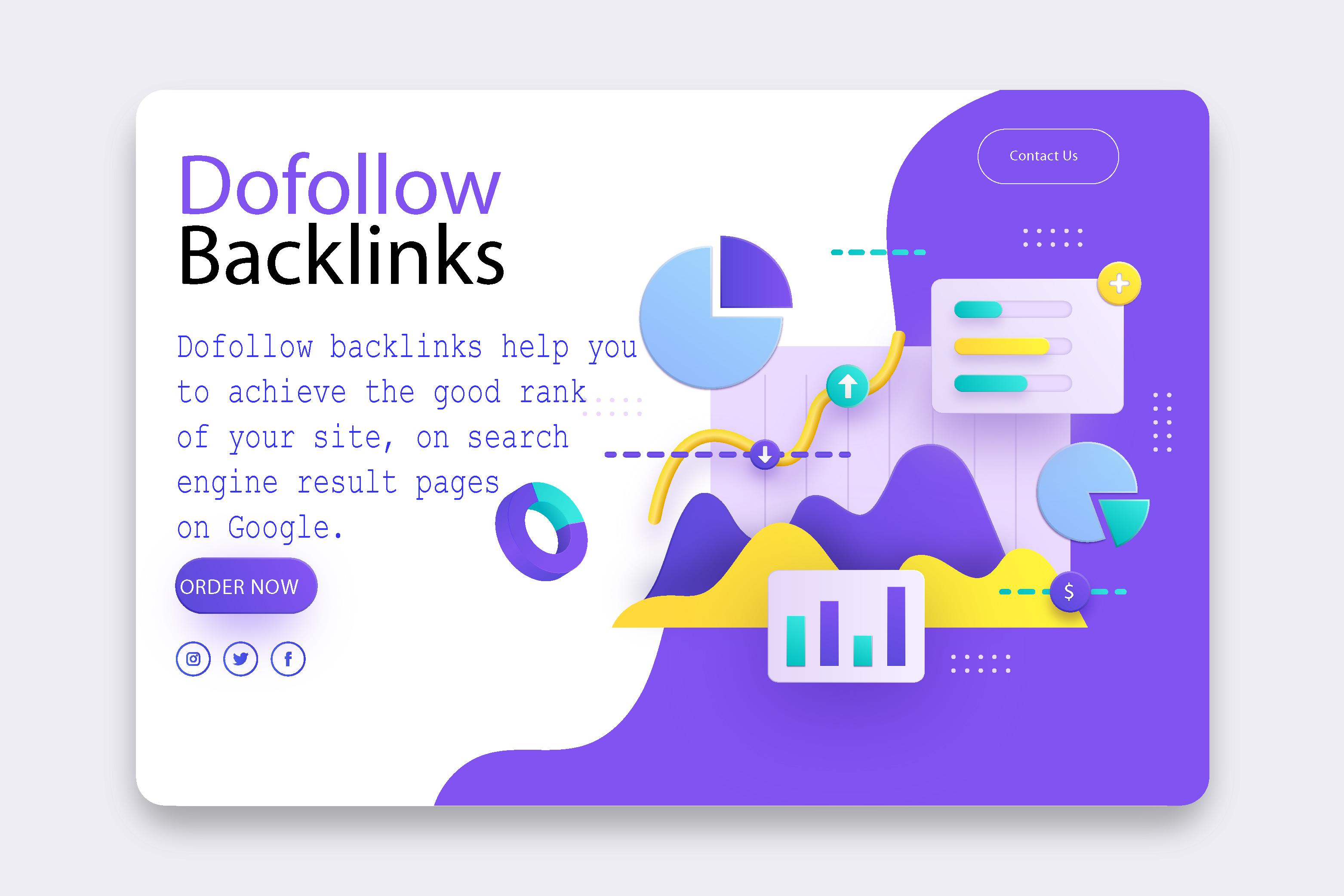 I will build high quality dofollow backlinks SEO link...