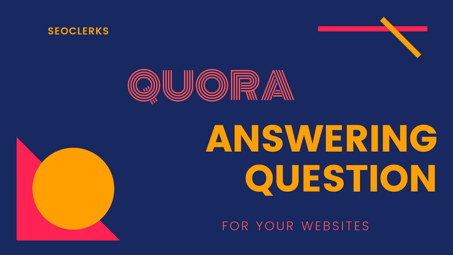 Promote your Website 10 quora answers with highly vis...