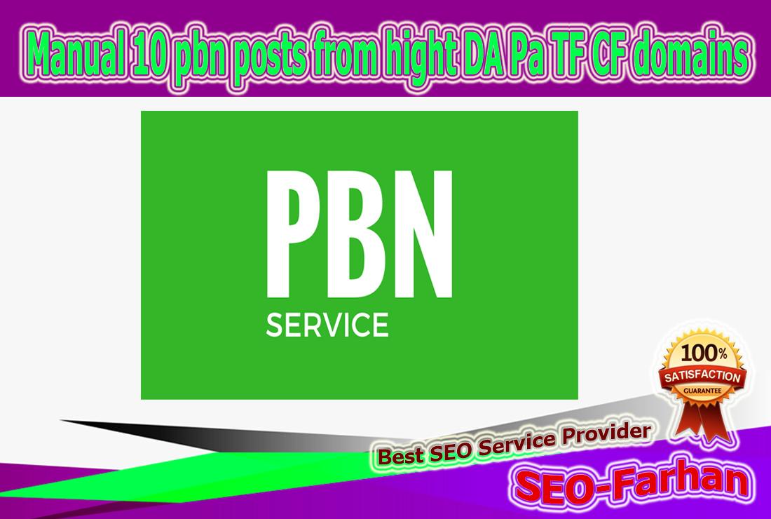 Manual 50 pbn posts from hight DA Pa TF CF 20-30+ dom...