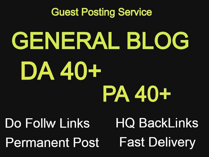 I will do guest post on da 47 and DR 30 general blogs