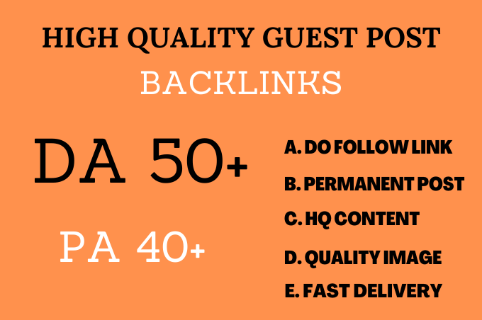 I will do guest post in da 50 blogs