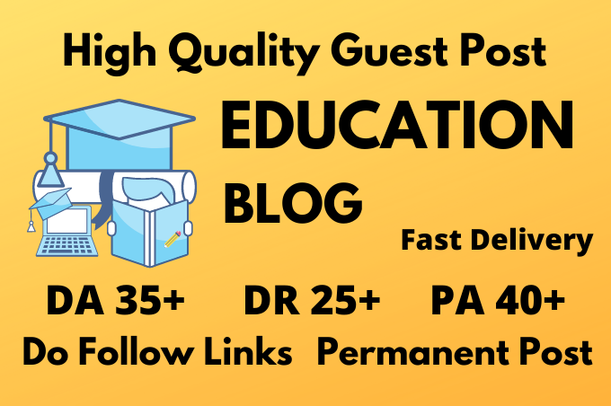I will do guest post on education blog da37