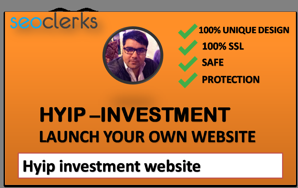 I will make for you hyip-investment website