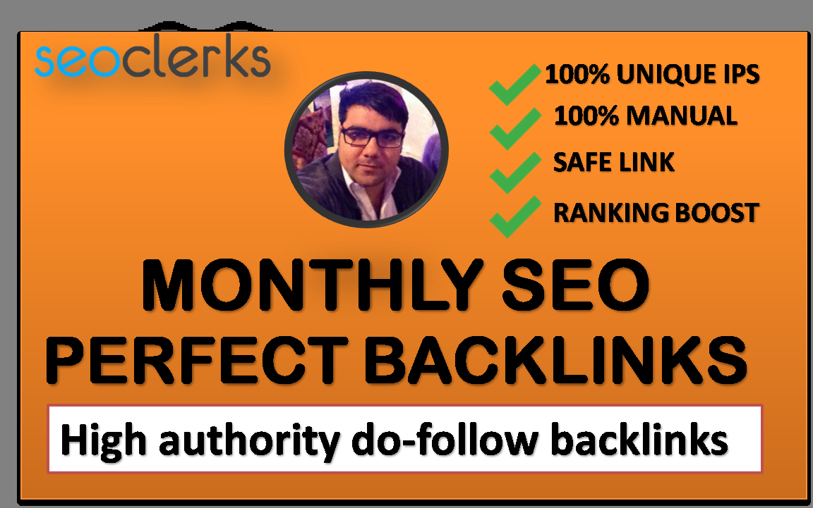 I will build high quality do-follow SEO backlinks lin...