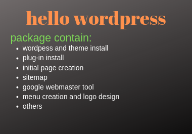 create an attractive wordpress website and logo desig...