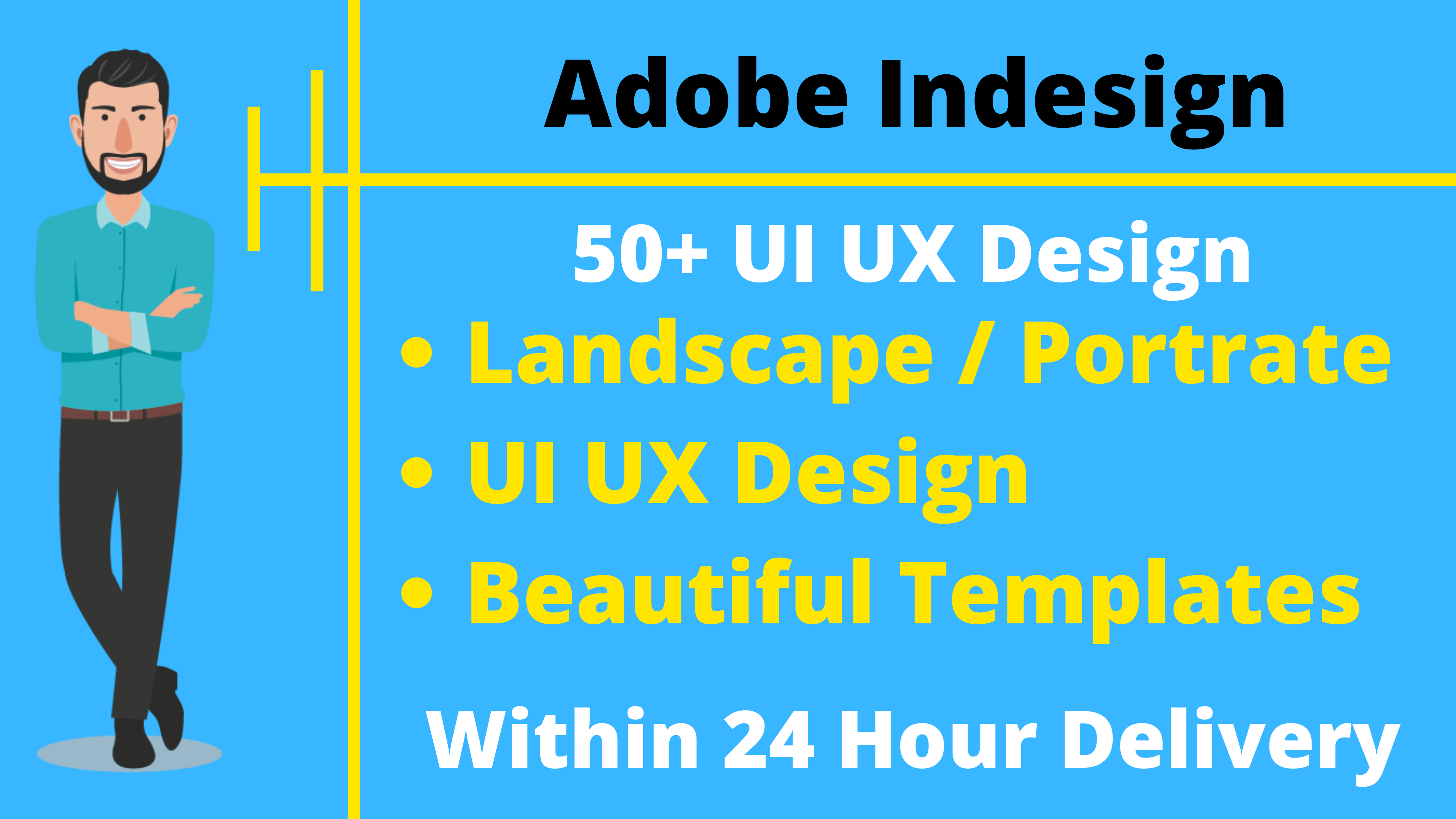 50+ Adobe Indesign UI UX Design Templates