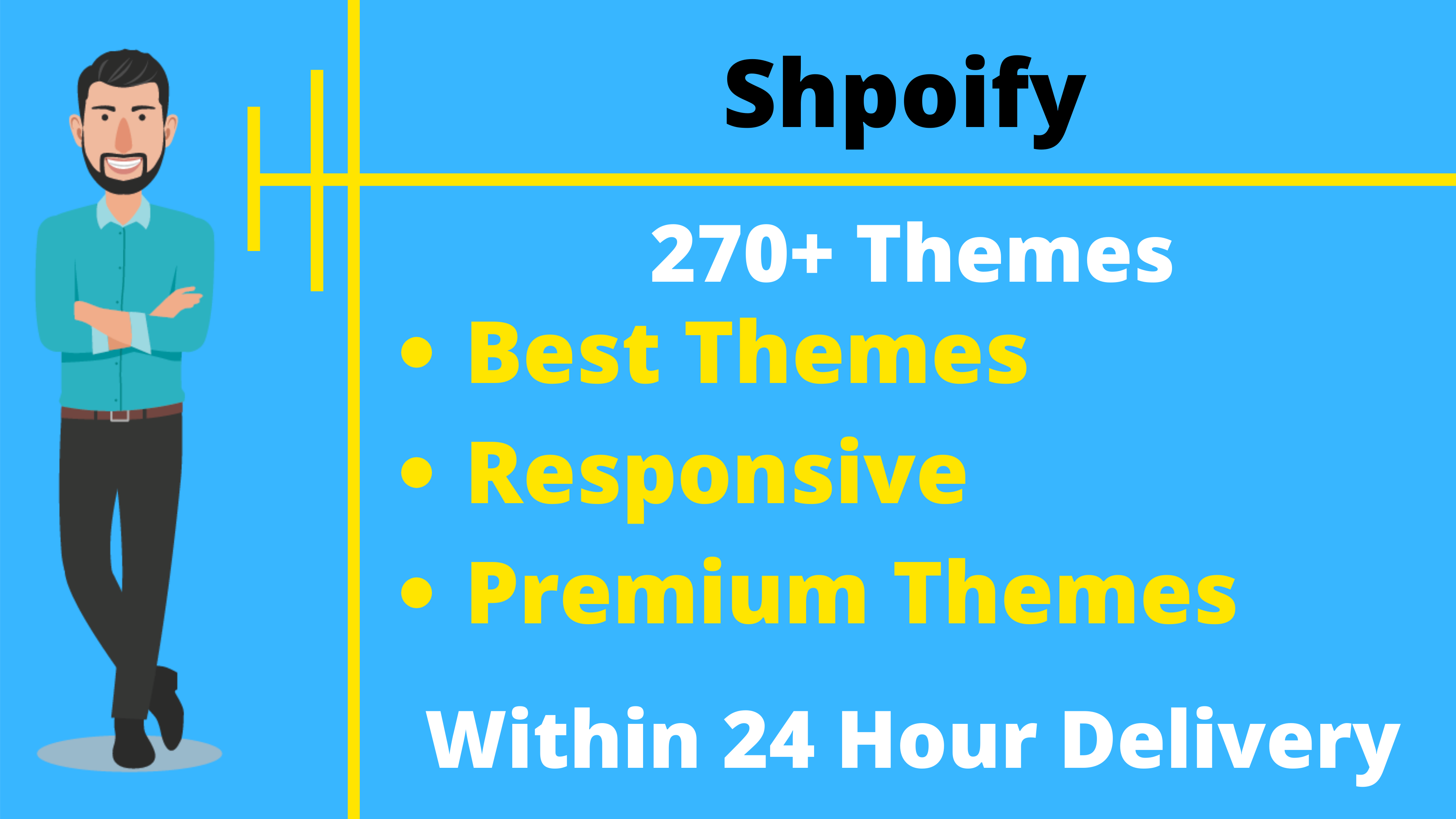 250+ Premium Shopify Store Themes & Templates