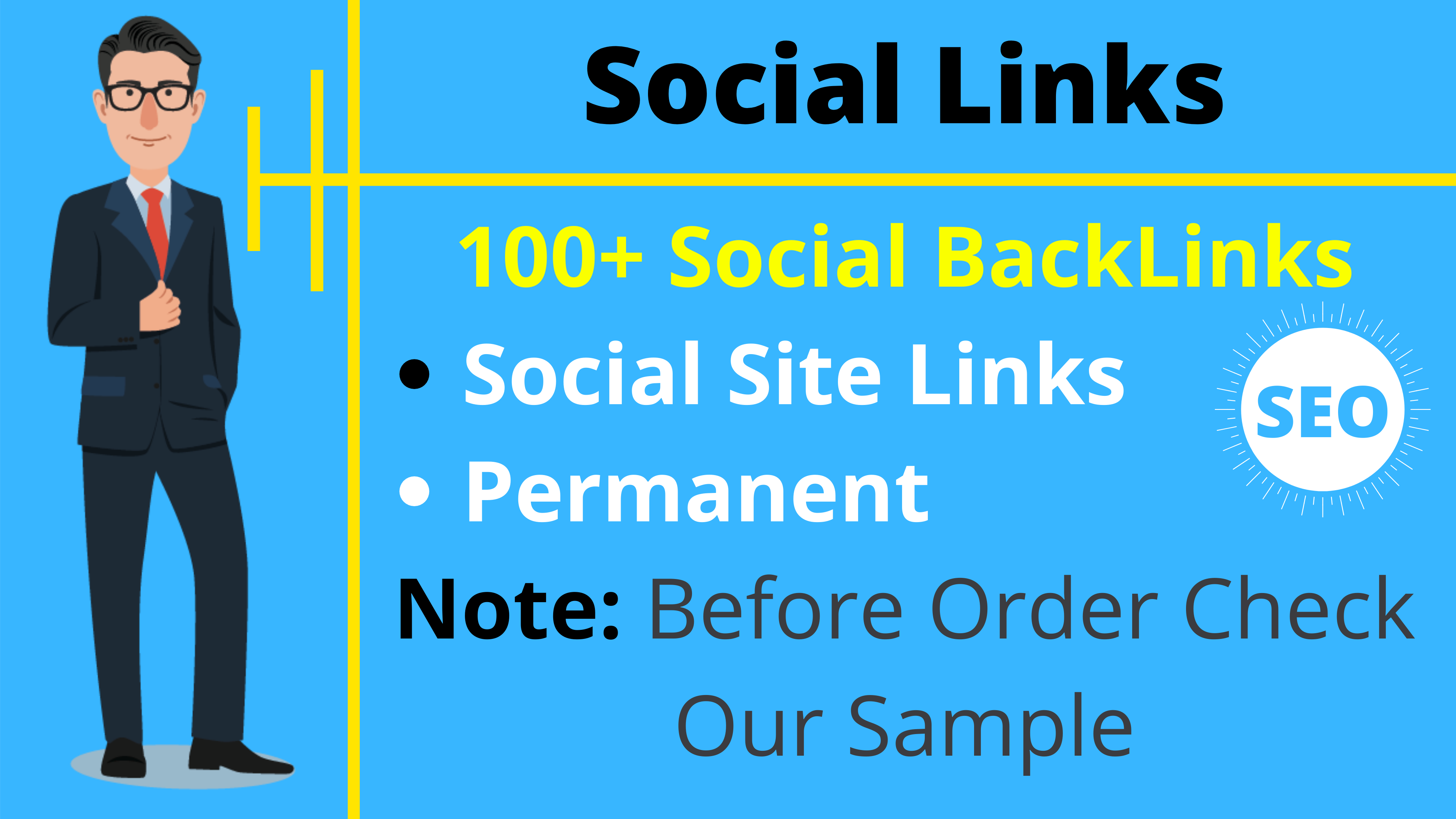 100+ Different Social Profile Backlinks SEO Links Che...