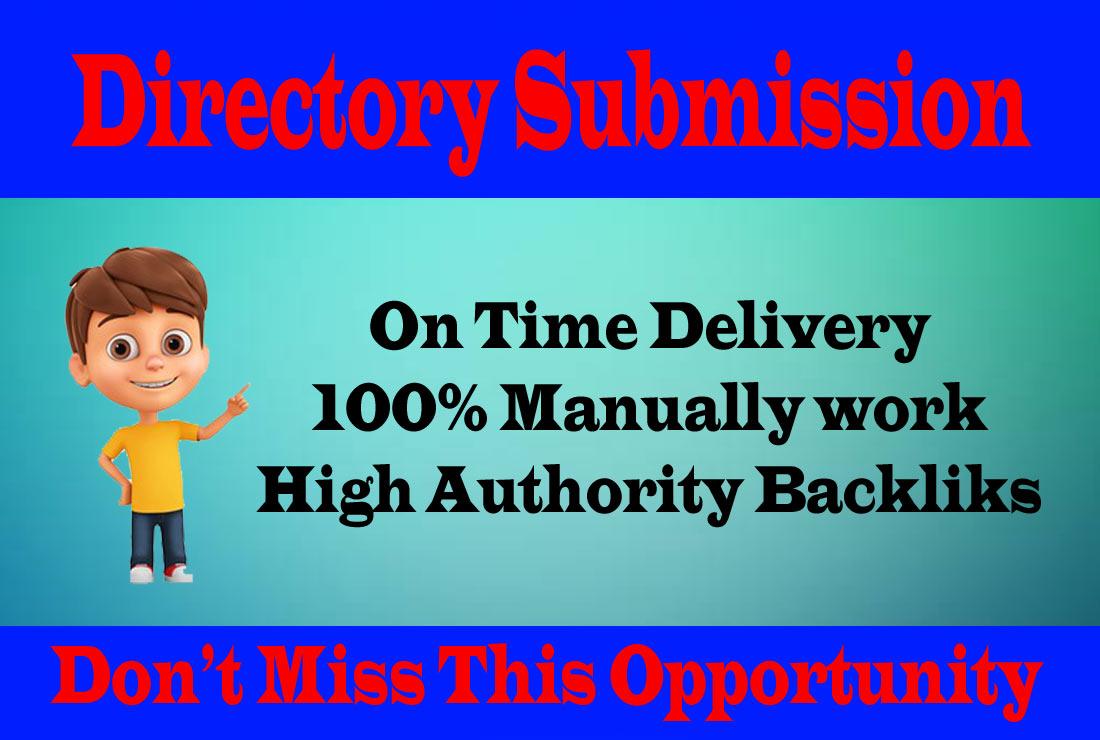 I will provide 50 Dofollow directory submission for w...