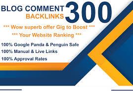 I will Do 300 Dofollow Blog Comment With High DA PA A...