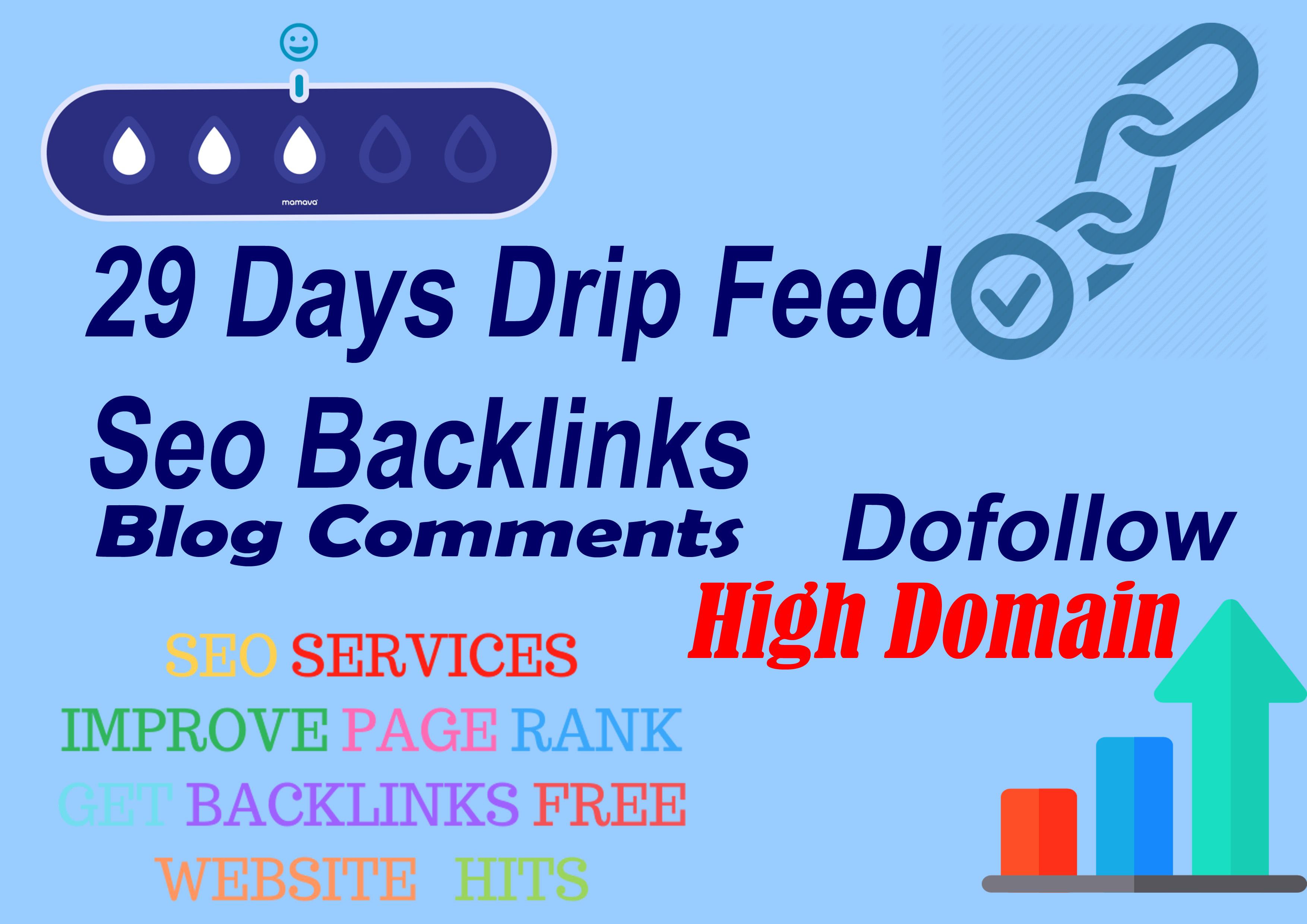 I Wil Submit 29 Days Drip Feed Seo Backlinks