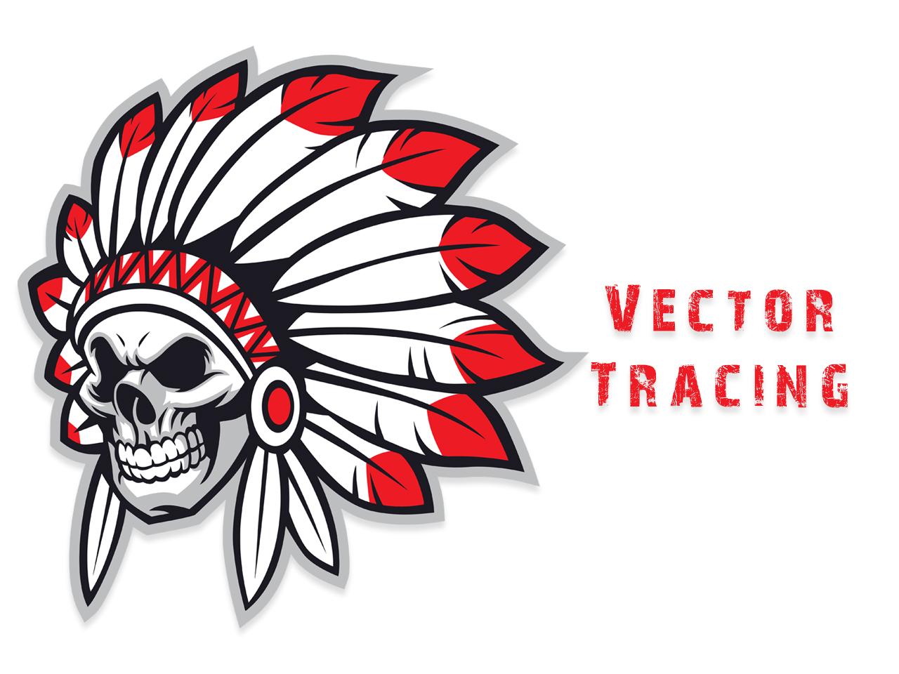 Do Vector Tracing & Redraw a logo