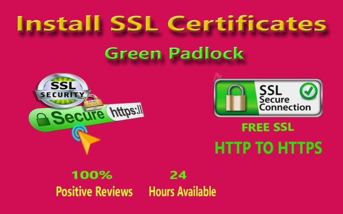 I will install & configure SSL certificate issue ...