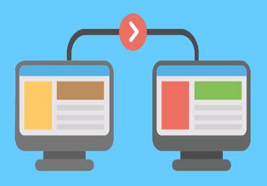 I will copy any simple website in PHP