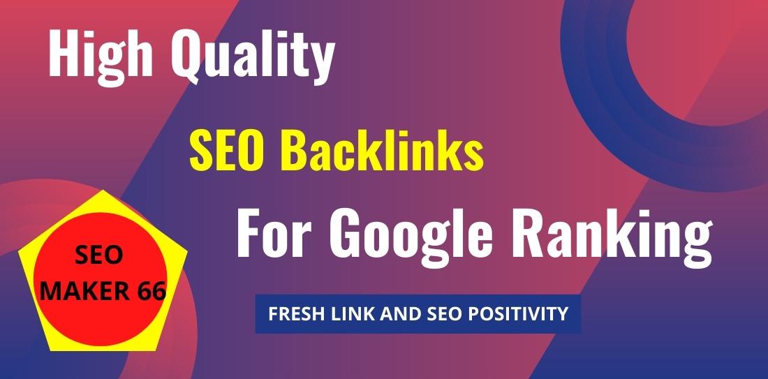 I will Provide 500+ High Quality DA SEO Backlinks For...