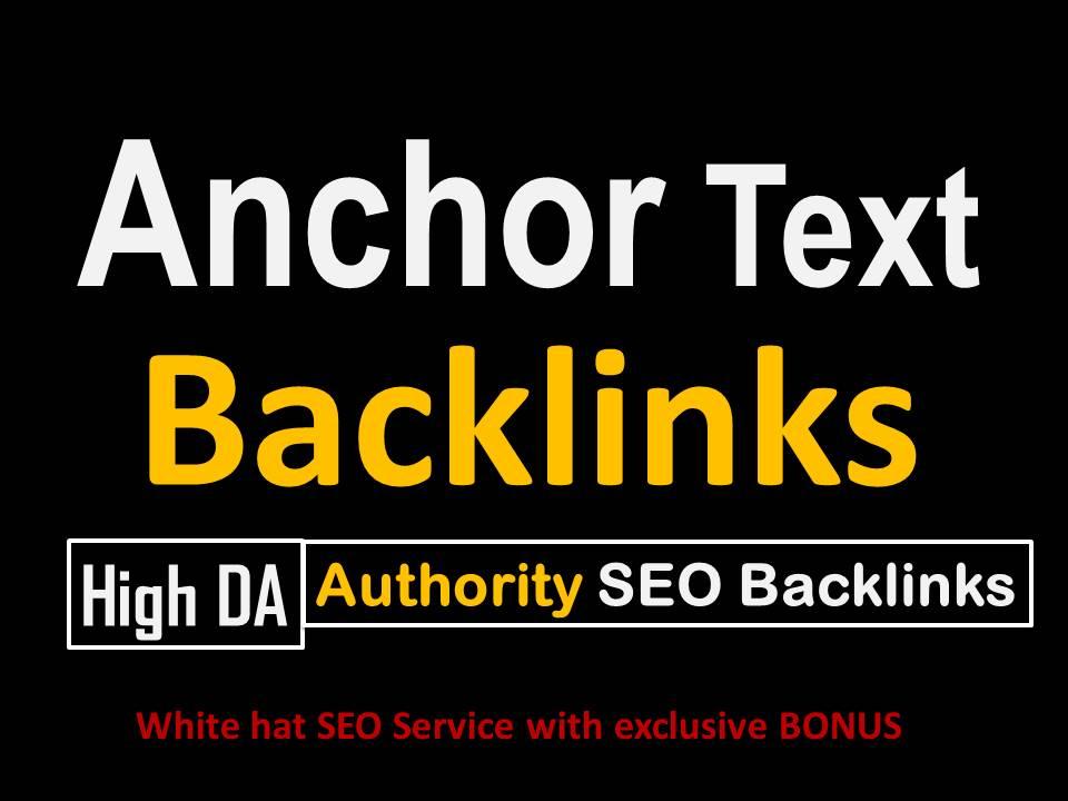 Build 50 High Pr Anchor text SEO Backlinks with Incre...
