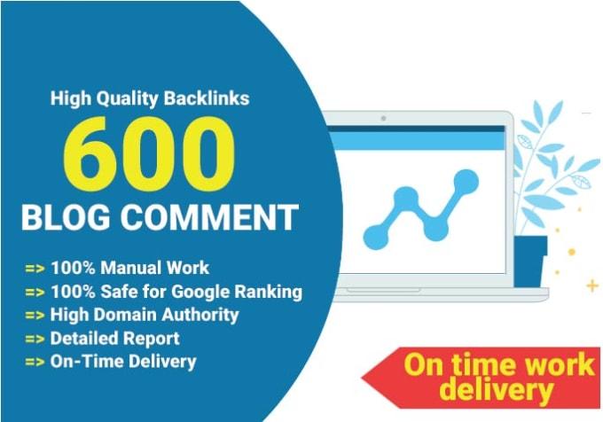 I will 600 dofollow backlinks white hat SEO link buil...