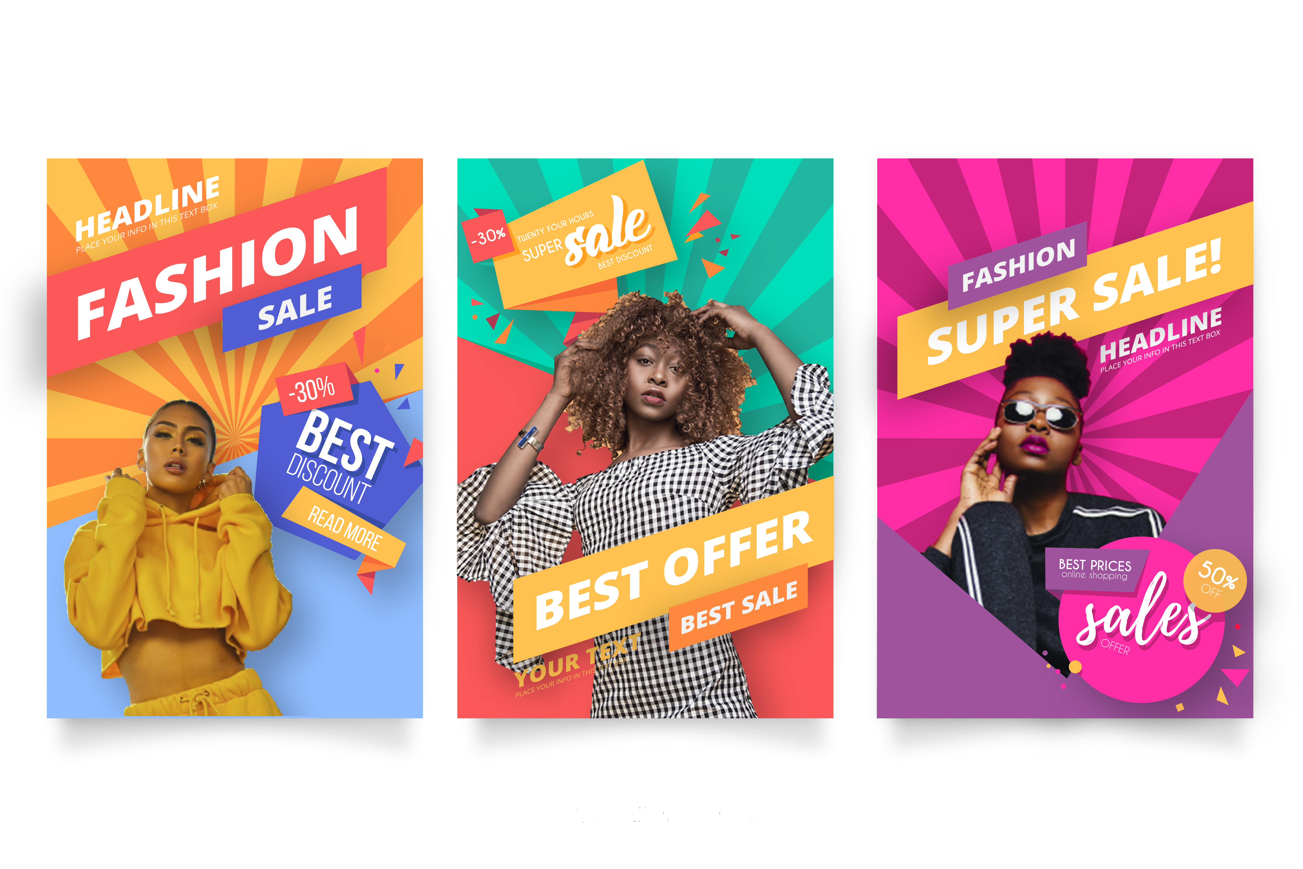 Design professional, unique banner ads