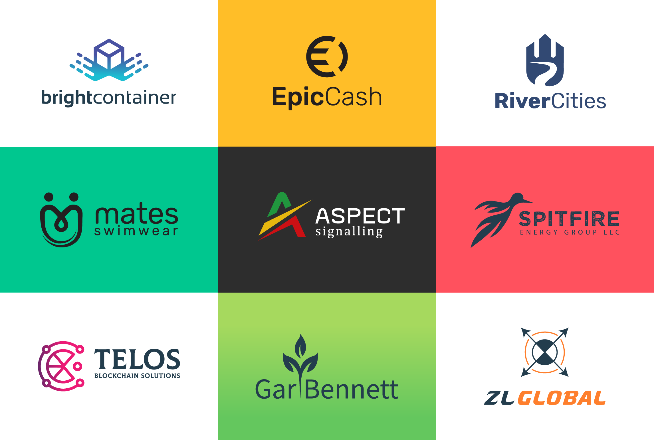 i will create a unique logo with three concept