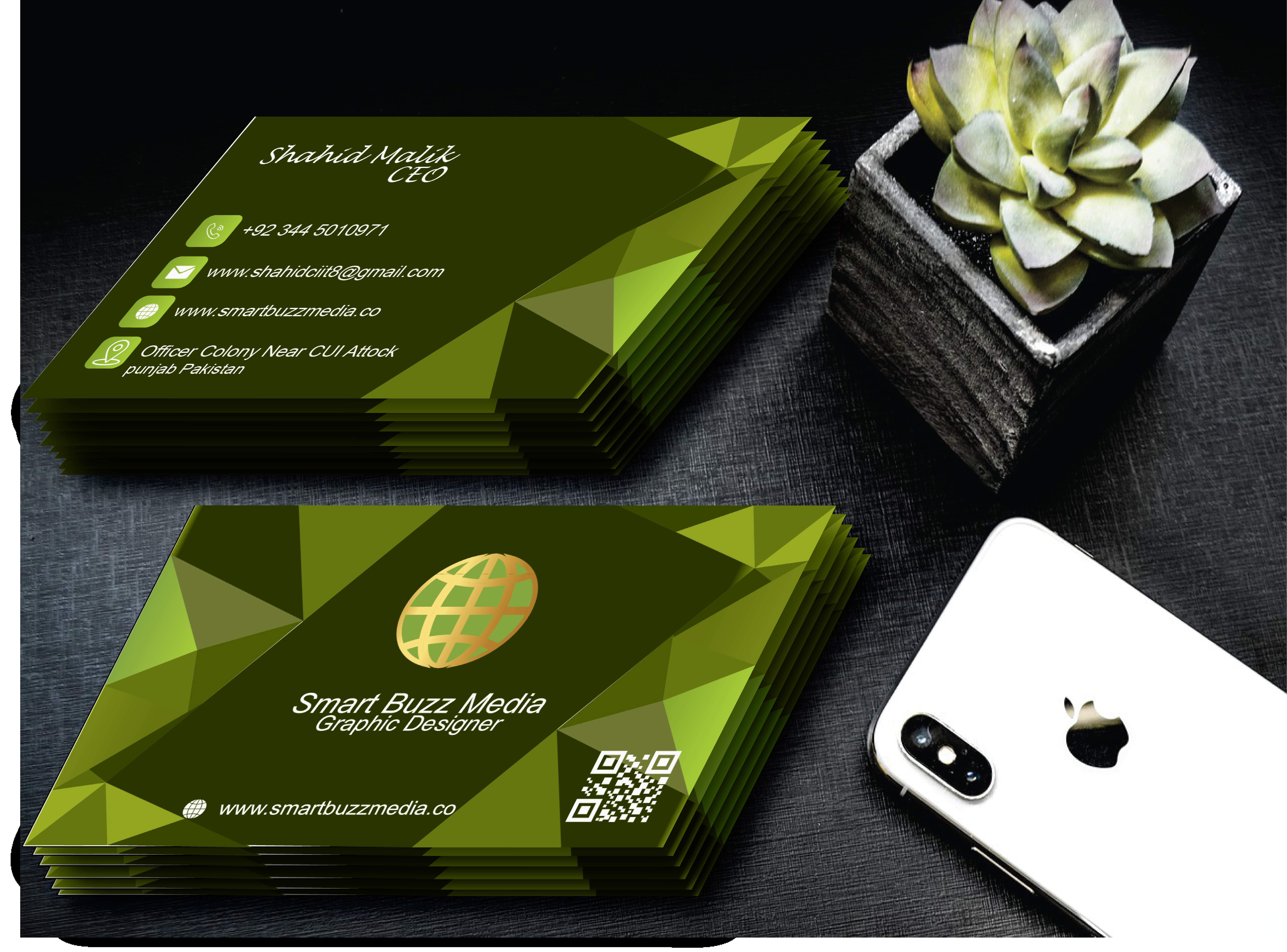 I will design your business card