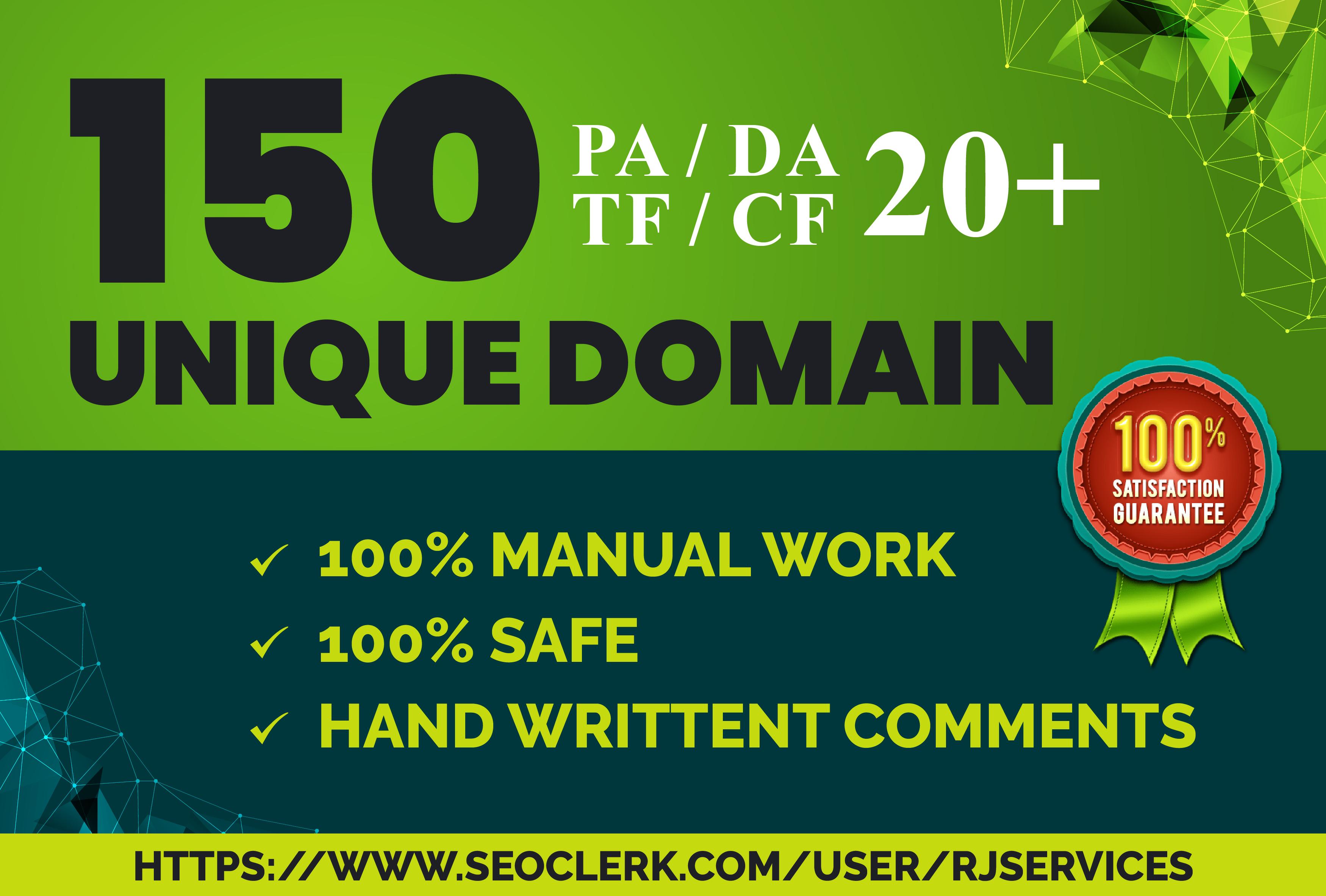 High Authority Unique domains 150 Quality Do follow b...