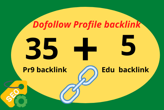 I will create 35 pr9 and 5 edu/gov powerful backlink ...