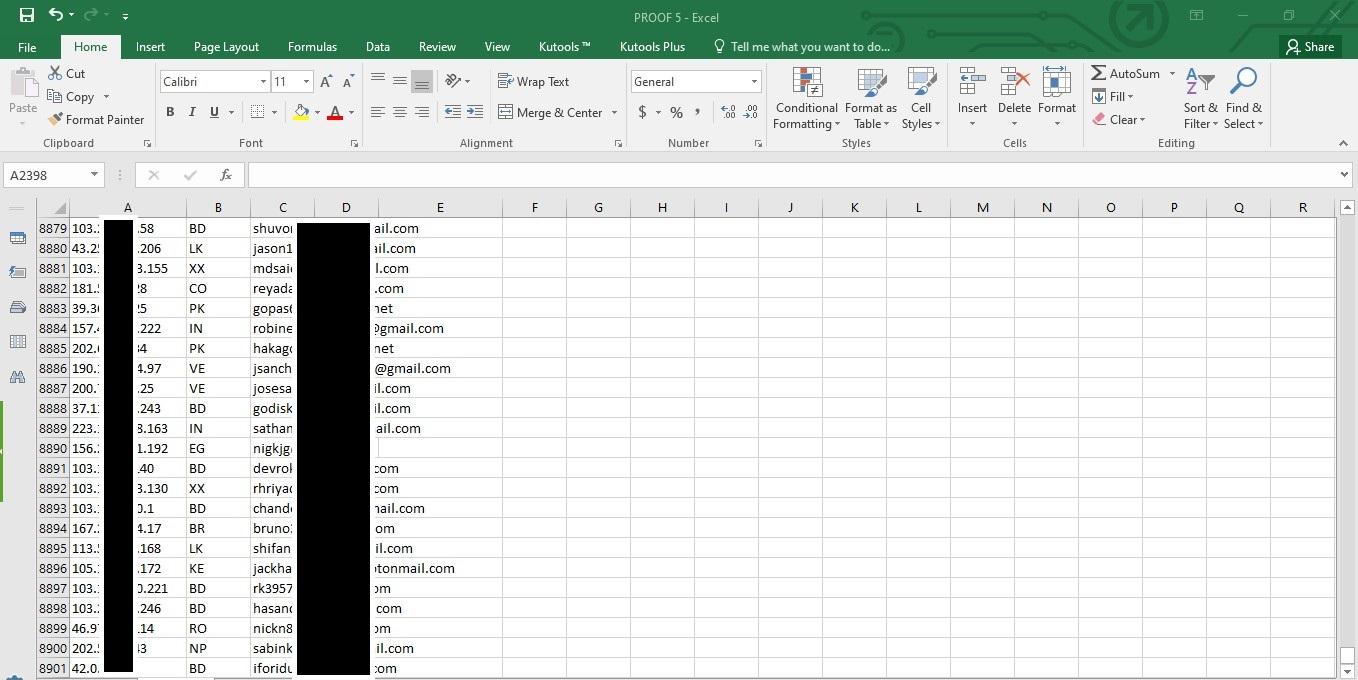 I will deliver to you excel list with 10000+ email ad...
