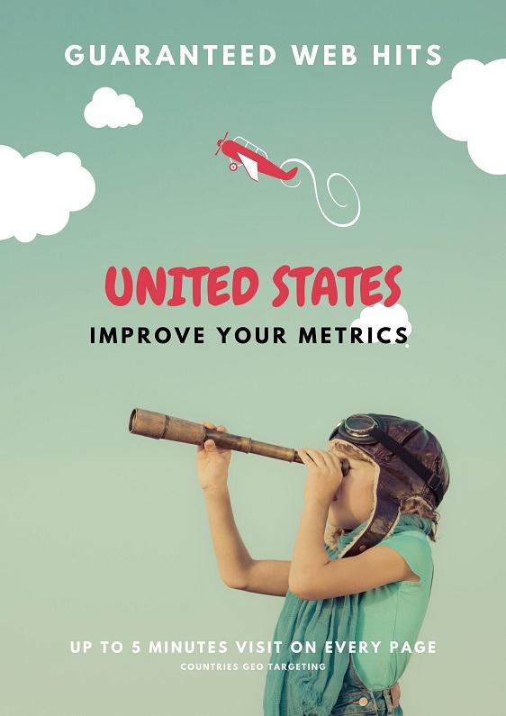 500 US traffic to your Website Improve your SEO metri...