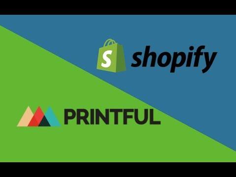 I will create a Shopify Dropshipping Printful eCommer...