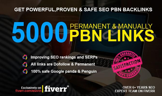 5000 dofollow pbn SEO backlinks for google ranking fa...