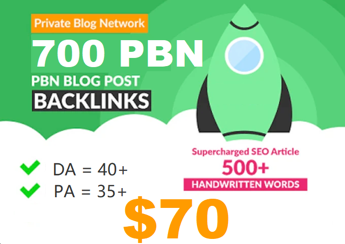 Super powerful homepage web 2.0 700 PBN unique 700 si...