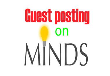 I will write and publish guest post backlinks on Mind...